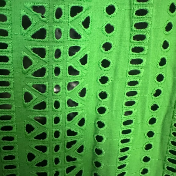 Mr Turk Perforated Short Sleeve Shirt Large Gently worn 100% cotton 23" armpits - Picture 4 of 5